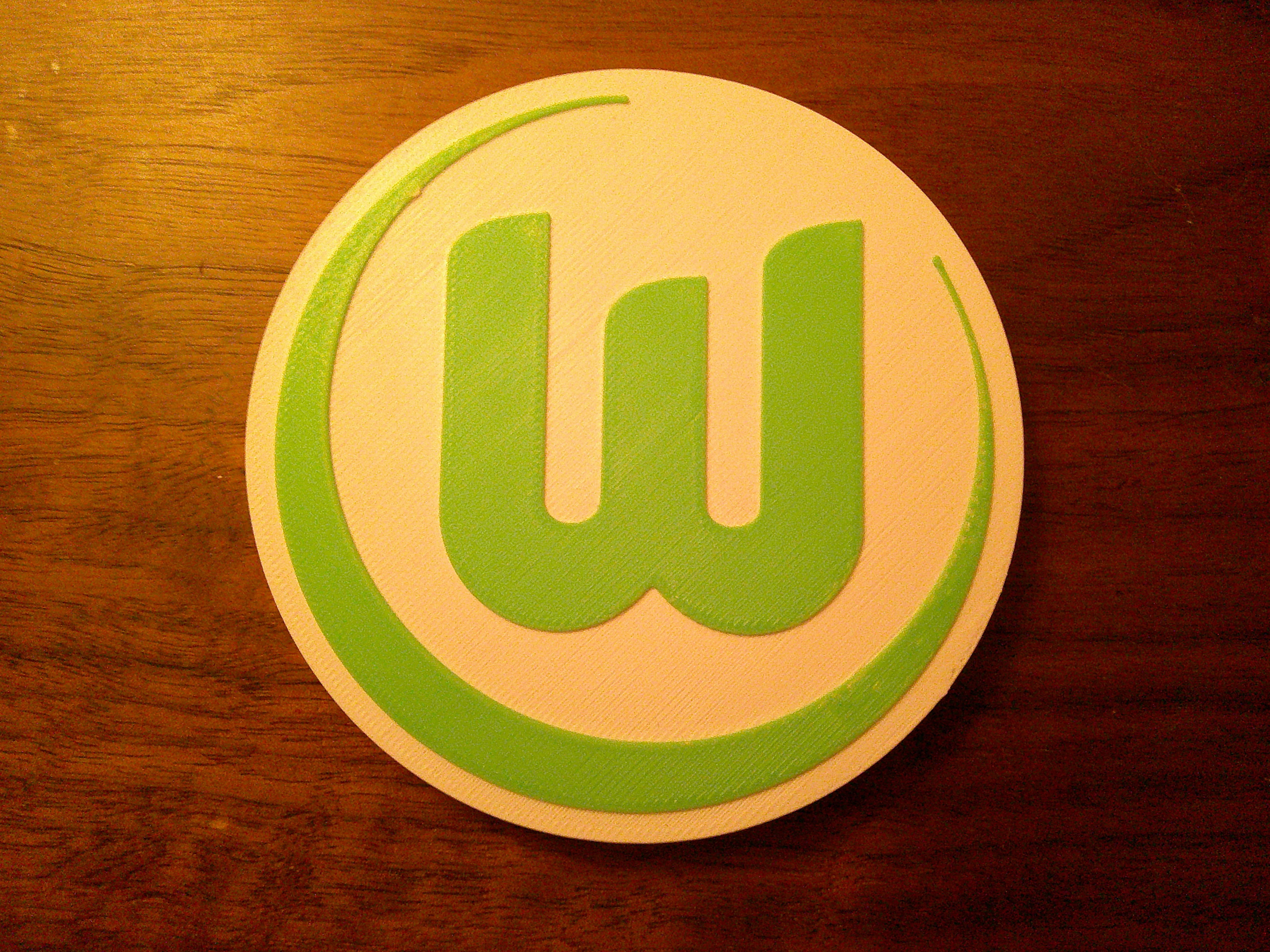 VfL Wolfsburg Logo Coaster or Plaque