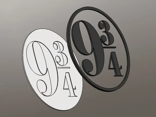 Harry Potter Platform 9 3/4 sign
