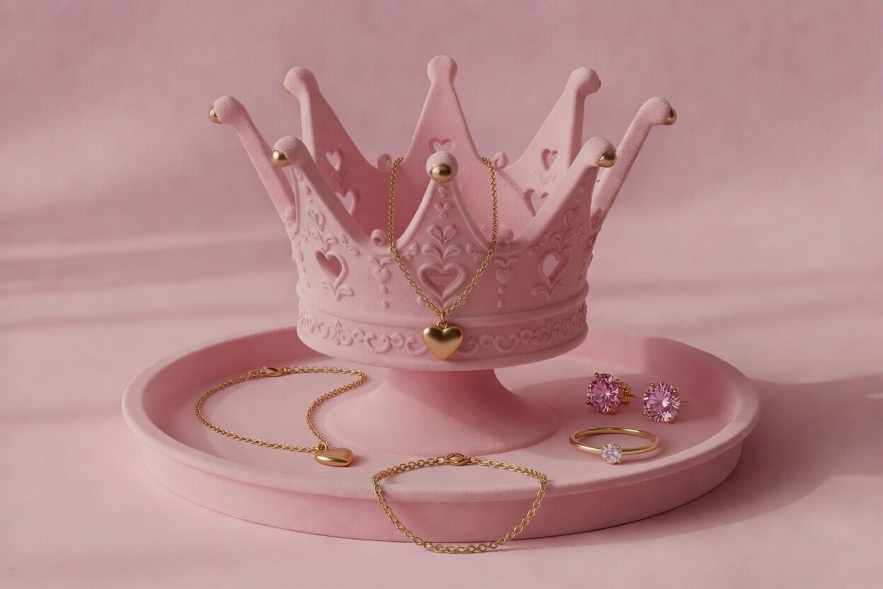 Princess Crown Jewelry Holder