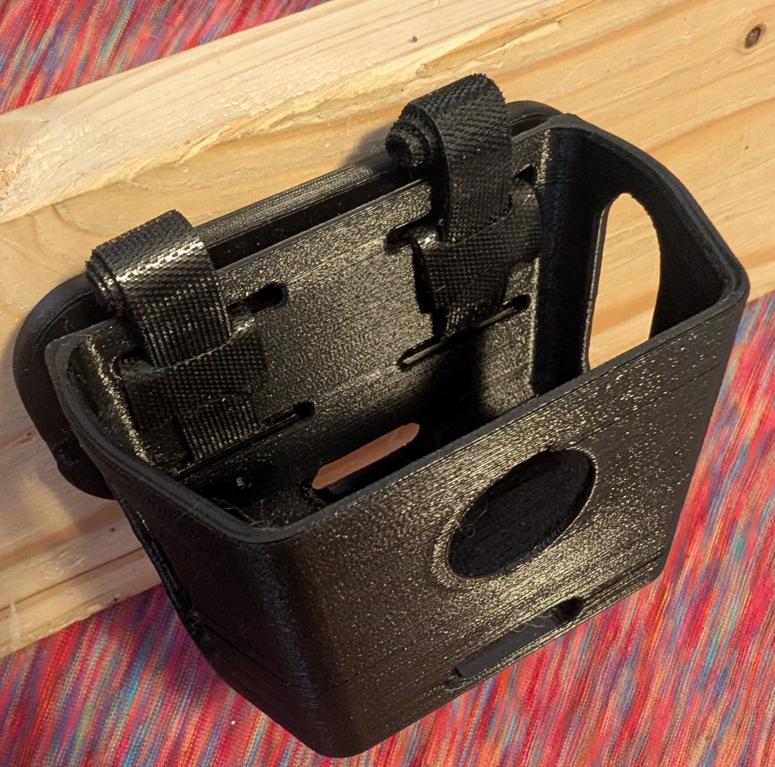Multifunction velcro tie anchor rail for 21mm accessories