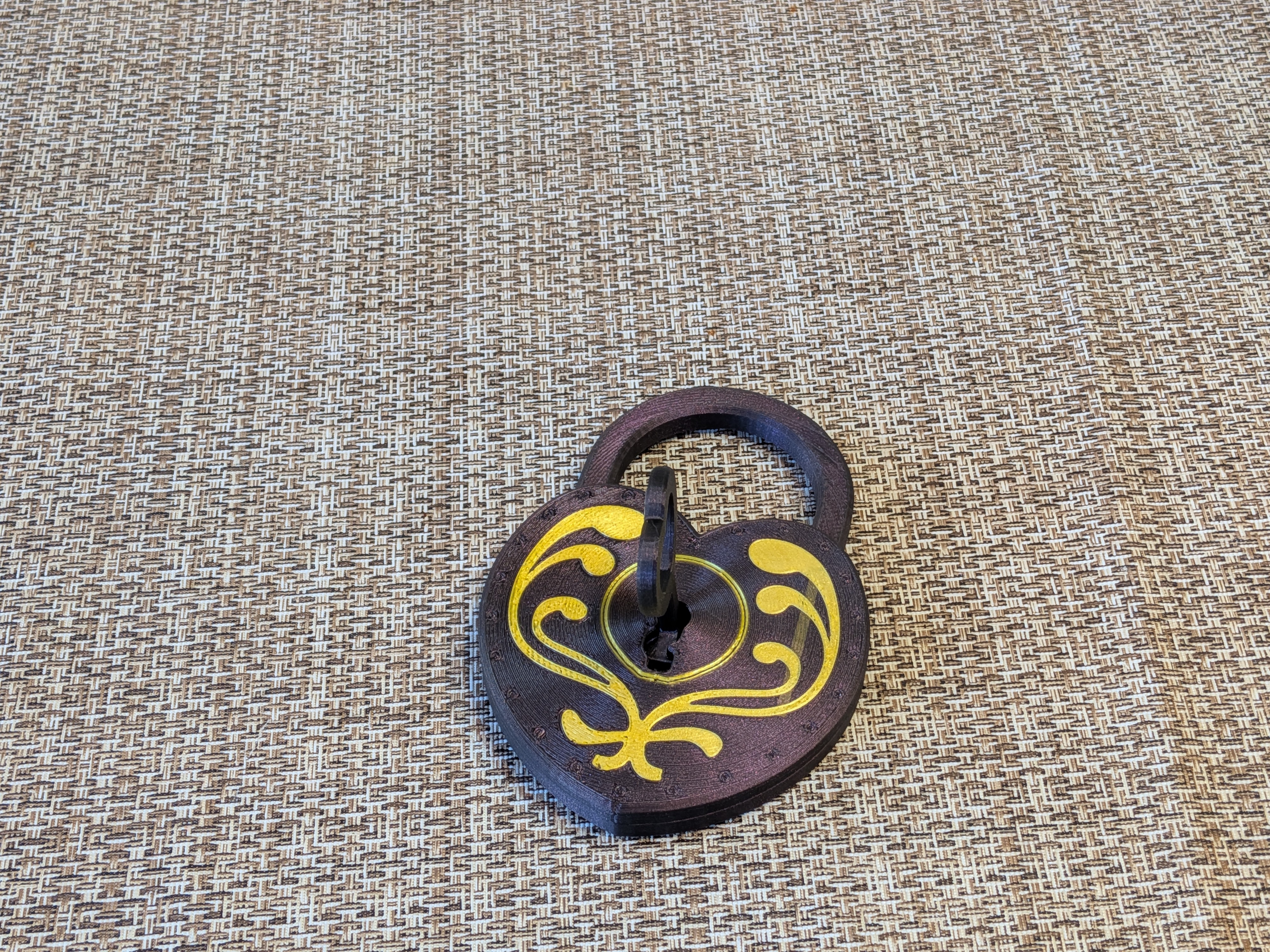 The Heart Lock: Functional 3D-Printed Padlock — thumbnail 6
