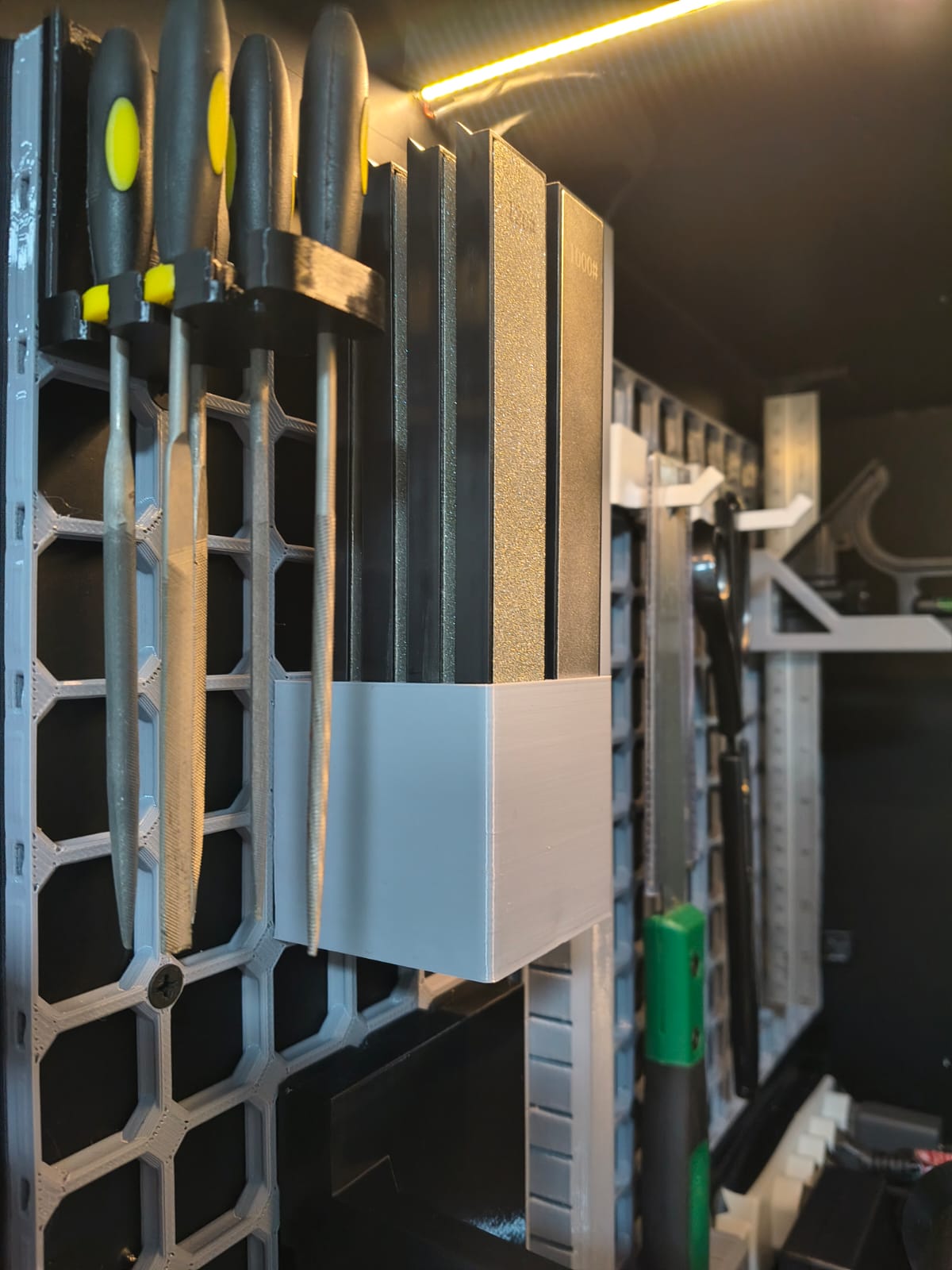 openConnect 8 sharpening stones holder - openGrid