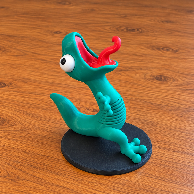 Tom the screaming lizzard by Mondragon73 | Download free STL model ...