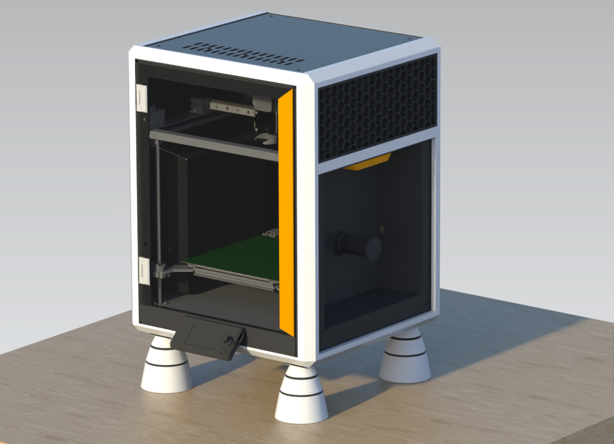 Prusa core one Nasa inspired skin
