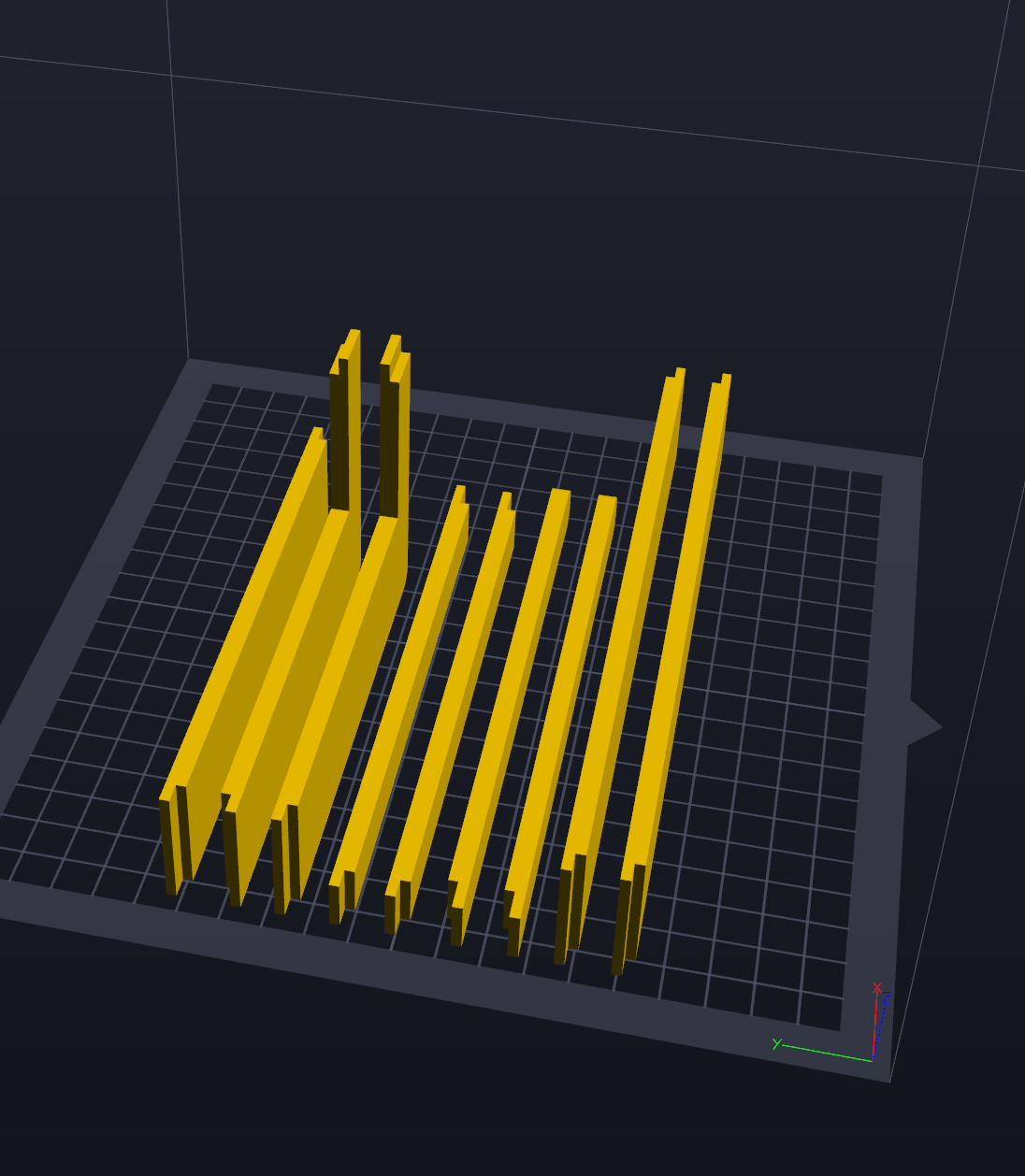 Ikea BROR Work Bench Drawer Gridfinity Spacers - Corner Fix
