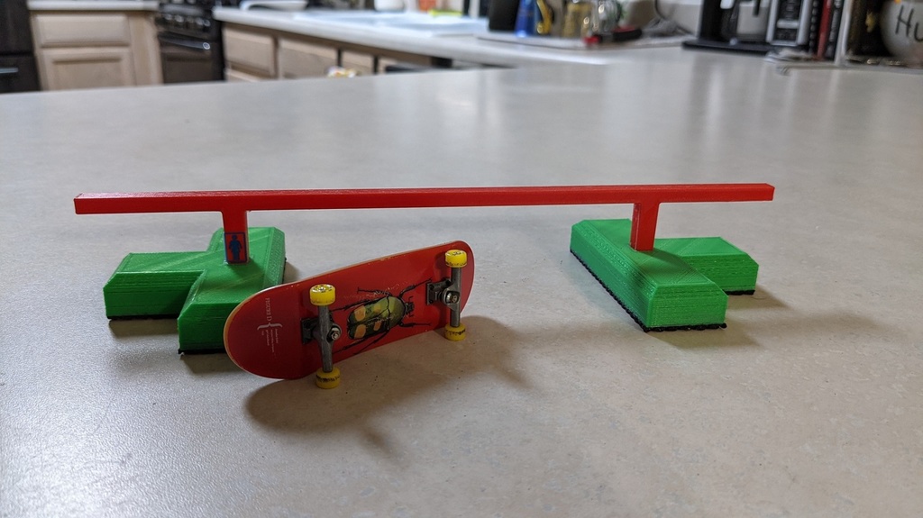 Miniatura 3 do modelo 3D Tech Deck Finger Board Obstacles