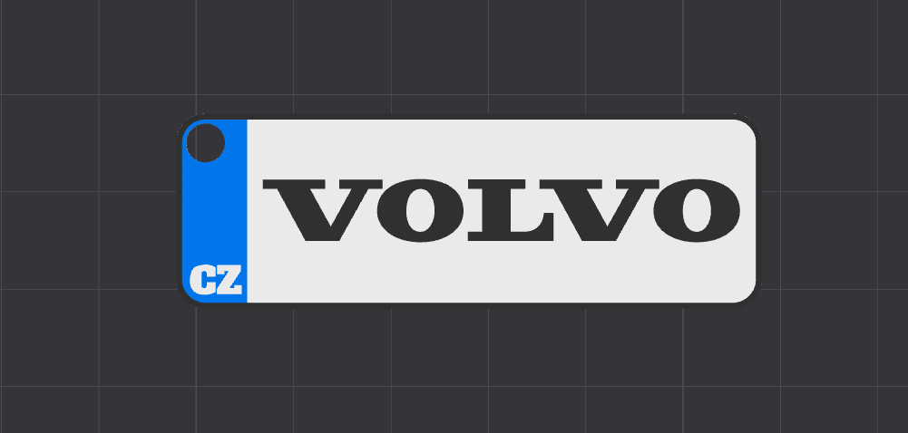 Volvo Keychain