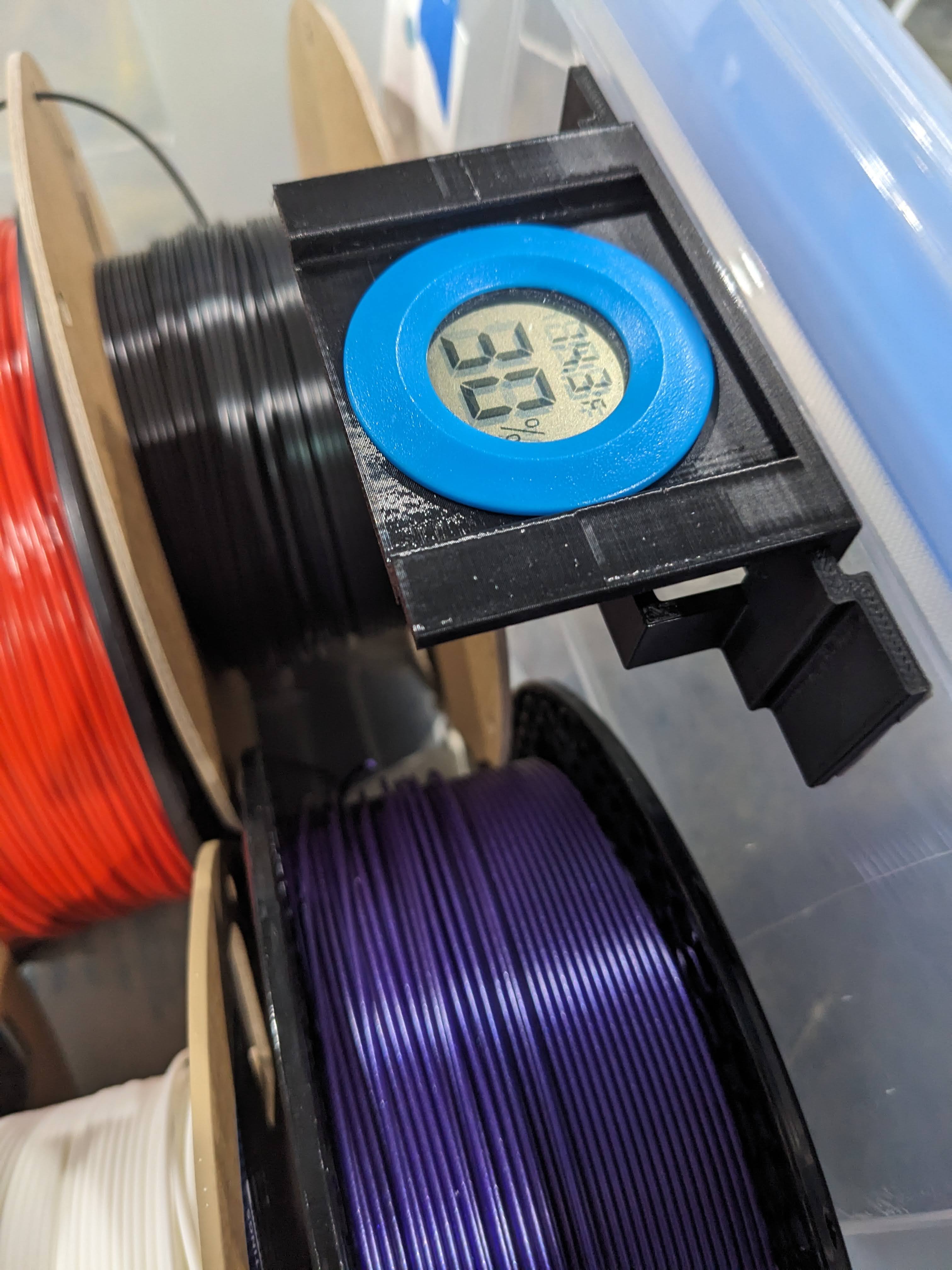 42mm round hygrometer 2 way side mount