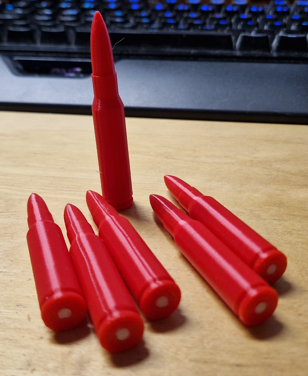 .308 Winchester snap cap with TPU buffer insert