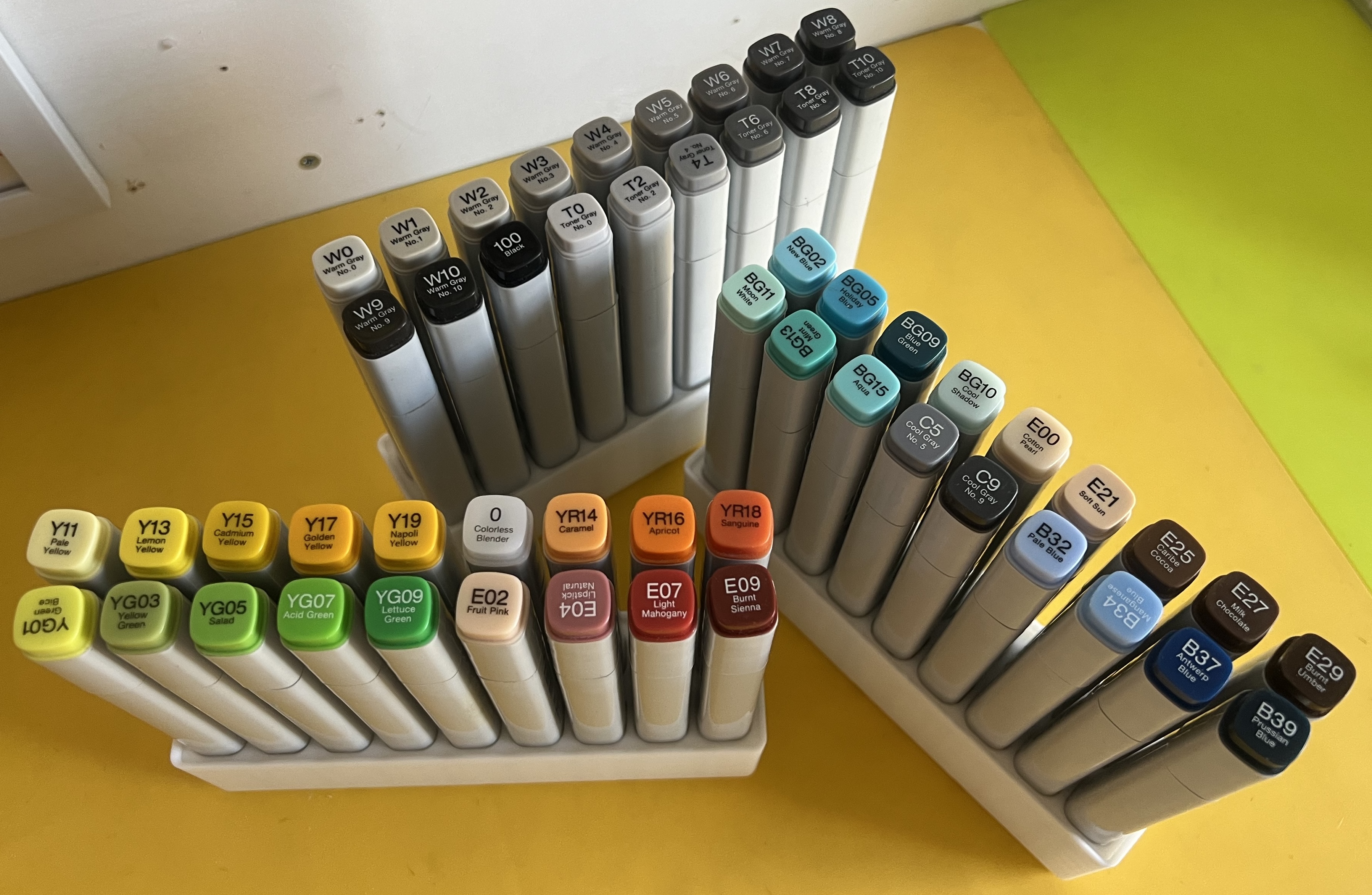 Copic Gridfinity Box 1x4