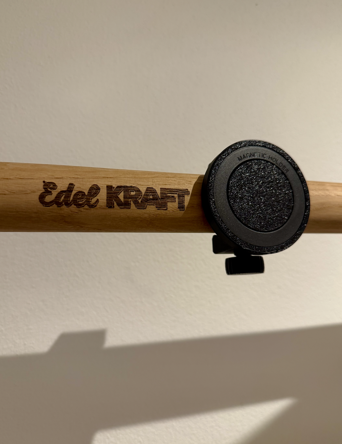 MagSafe iPhone Mount for Wall Bars (Edelkraft)
