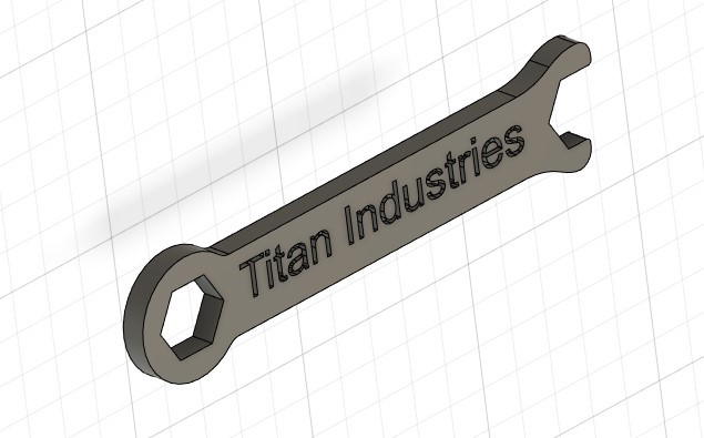 Stubby 8mm wrench