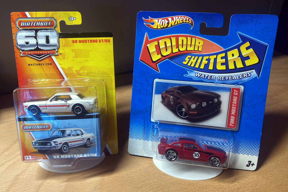 Hot Wheels, Matchbox etc. Display Stand (LONG cards)
