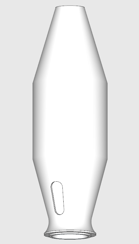 Miniatura 5 do modelo 3D moonlamp base