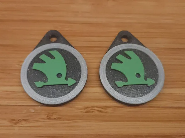 Keychain Skoda logo