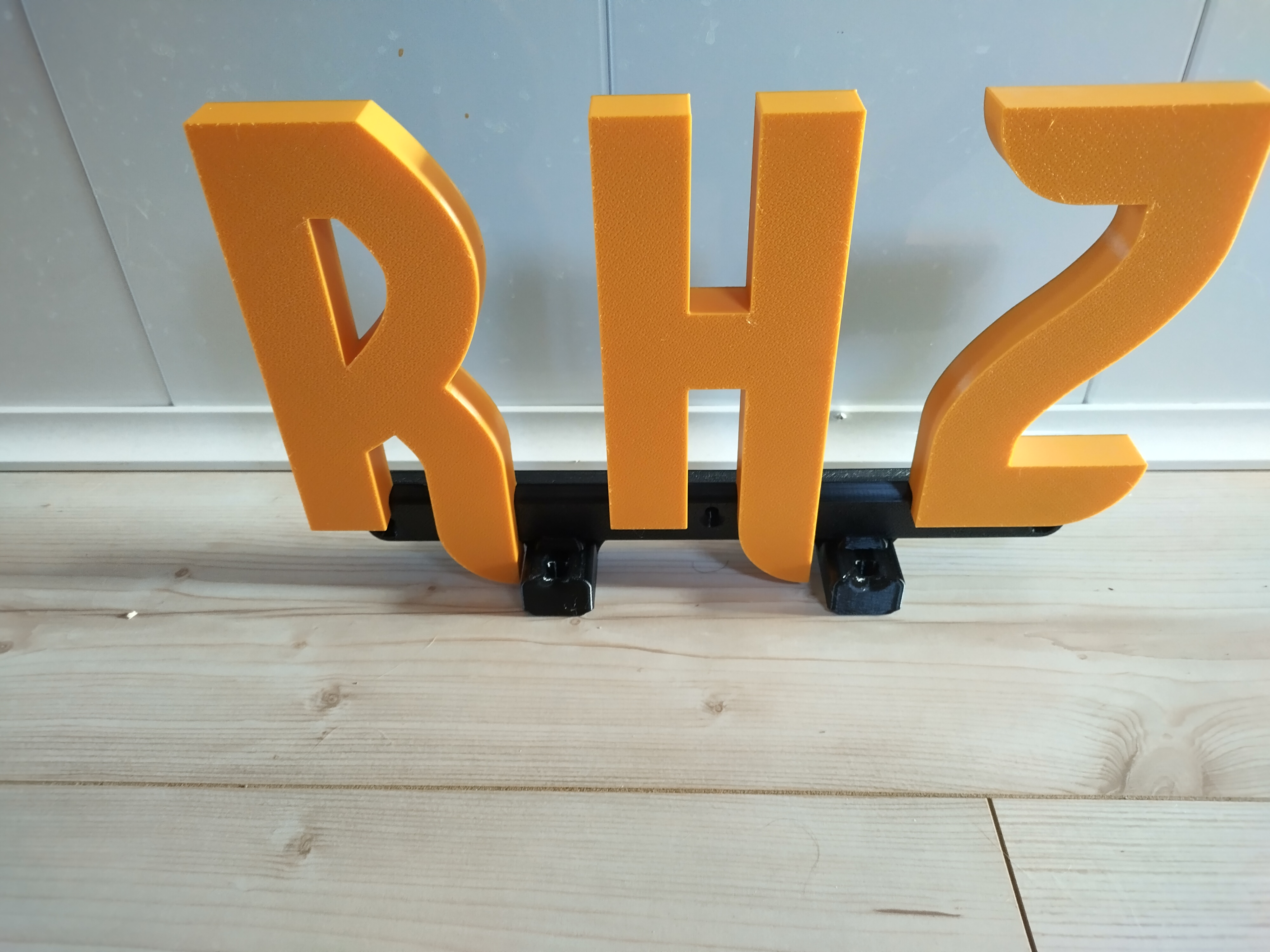 RHZ - Rockharz Schild für Festivalplatz / Auto /Campground 3D model
