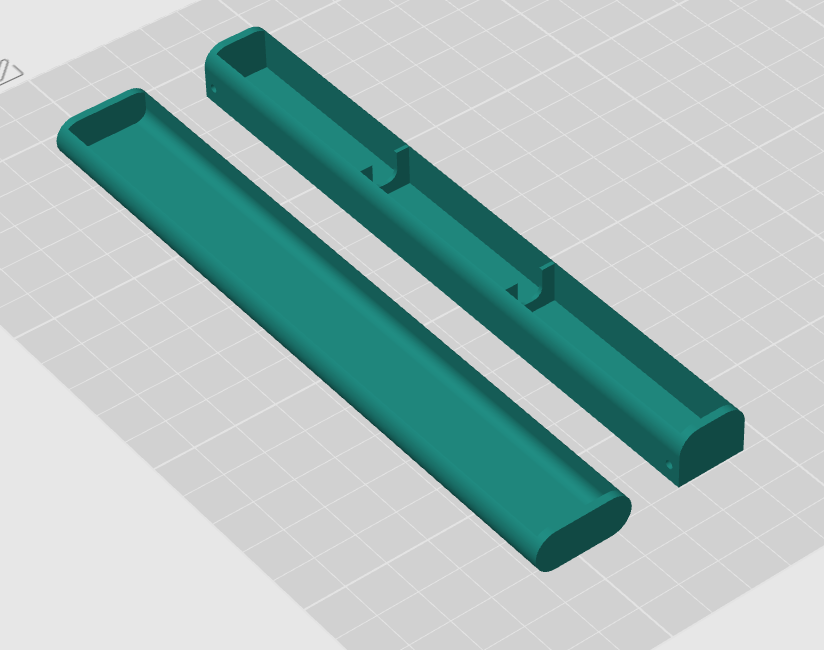 Miniatura 3 do modelo 3D AA Battery Pack - 4.5V inline battery casing