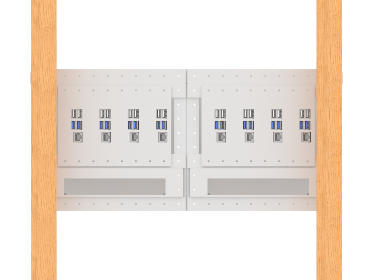 10in Raspberry Pi Server Rack for Ikea Ivar