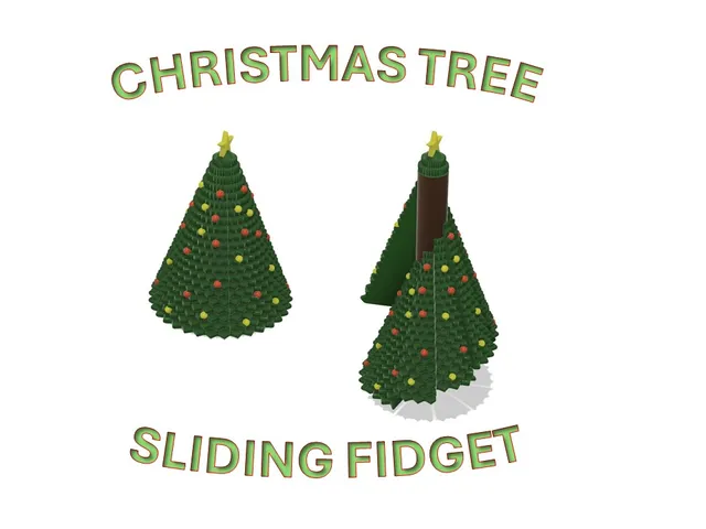 Christmas Tree Sliding Fidget