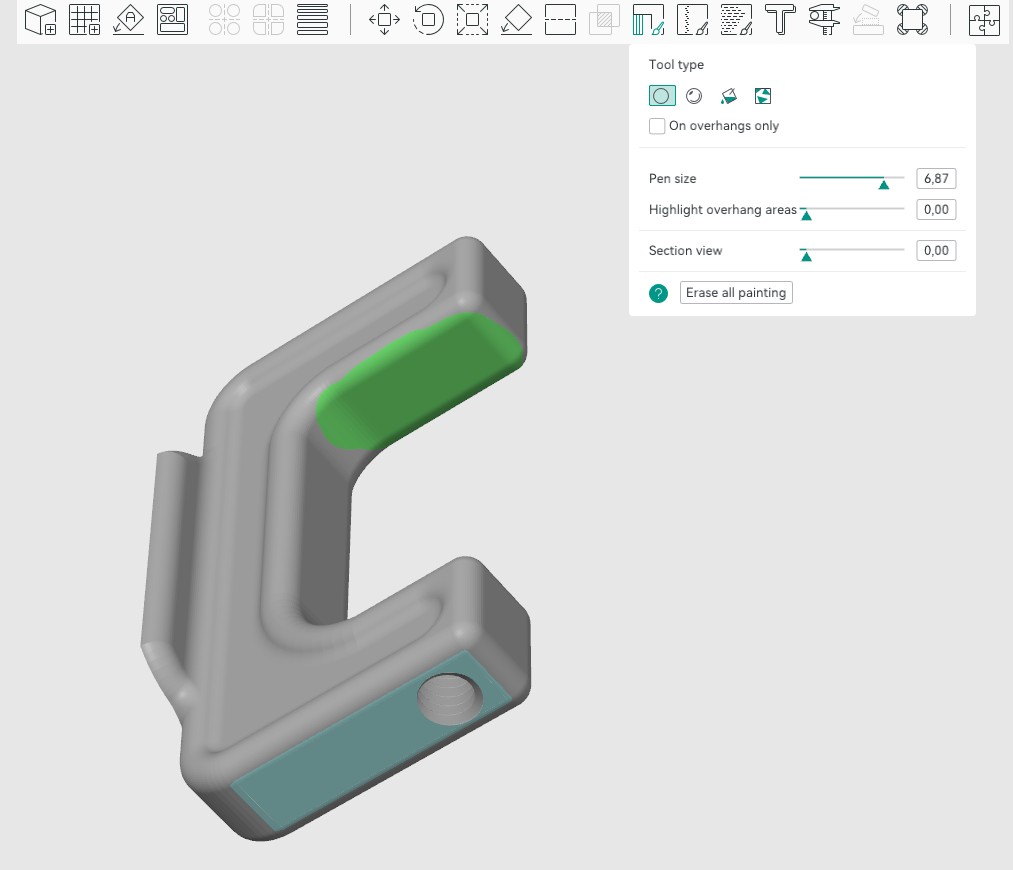 Miniatura 6 do modelo 3D Adjustable Clamp – 3D Printable Tool
