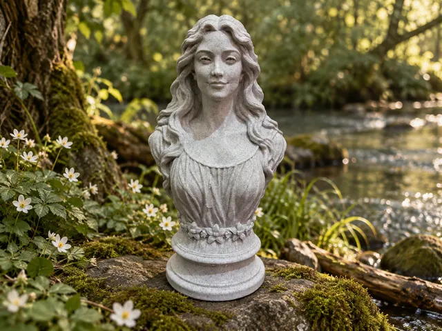 Goldberry, the River-daughter — Bust Inspired by J. R. R. Tolkien’s Writings