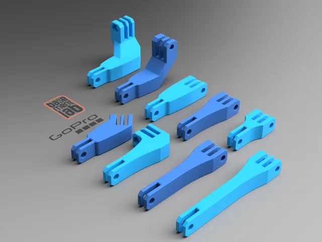Gopro Action Camera Extension Mounts - Estensione per Gopro