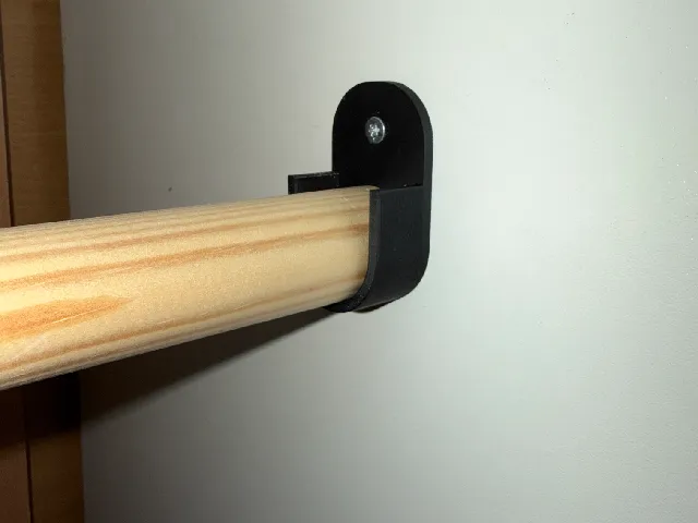 Kleiderstangenhalterung/Clothes rail holder