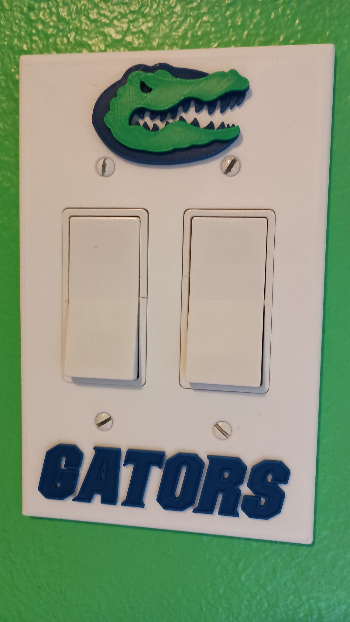 Florida Gators light switch faceplate