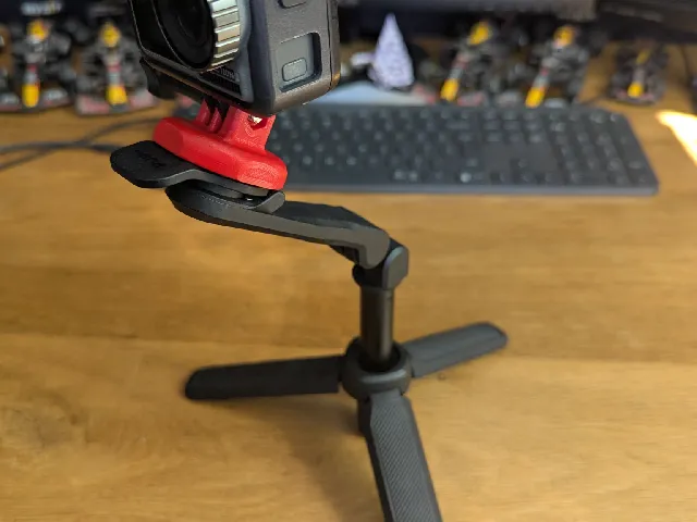 little manfrotto tripod action cam mount