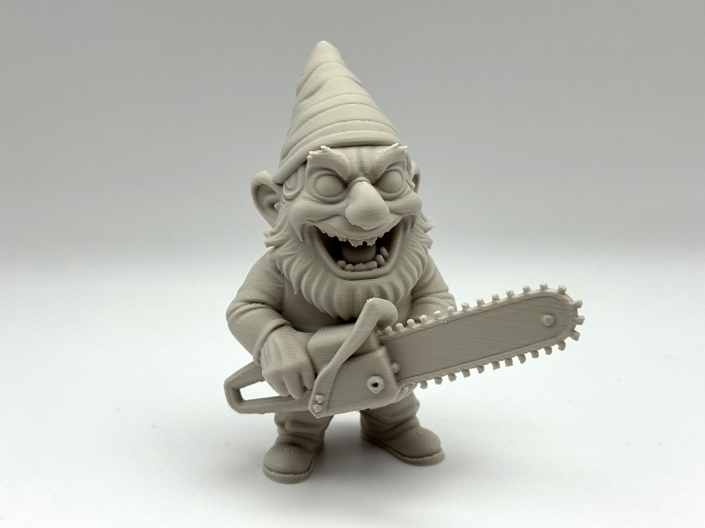 Crazy Chainsaw Gnome