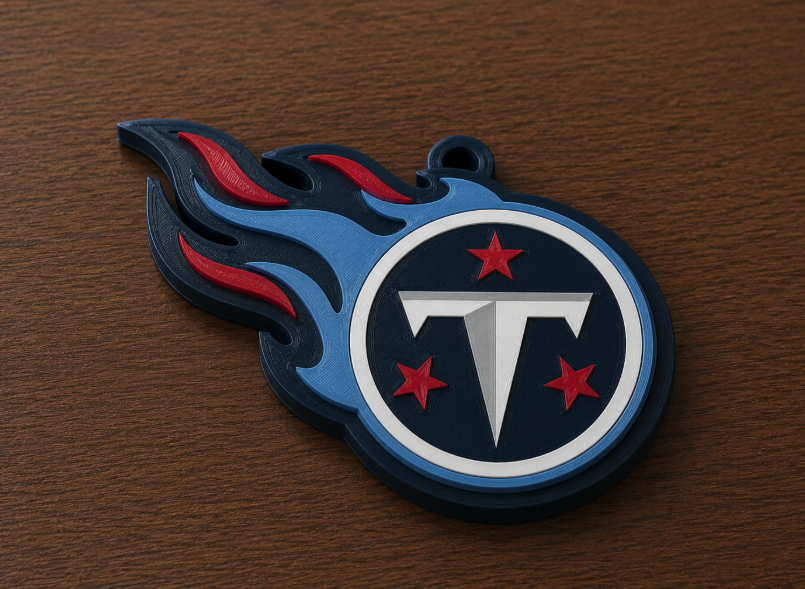 Tennessee Titans Oversized Fan Logo