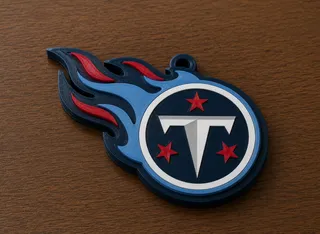 Tennessee Titans Oversized Fan Logo