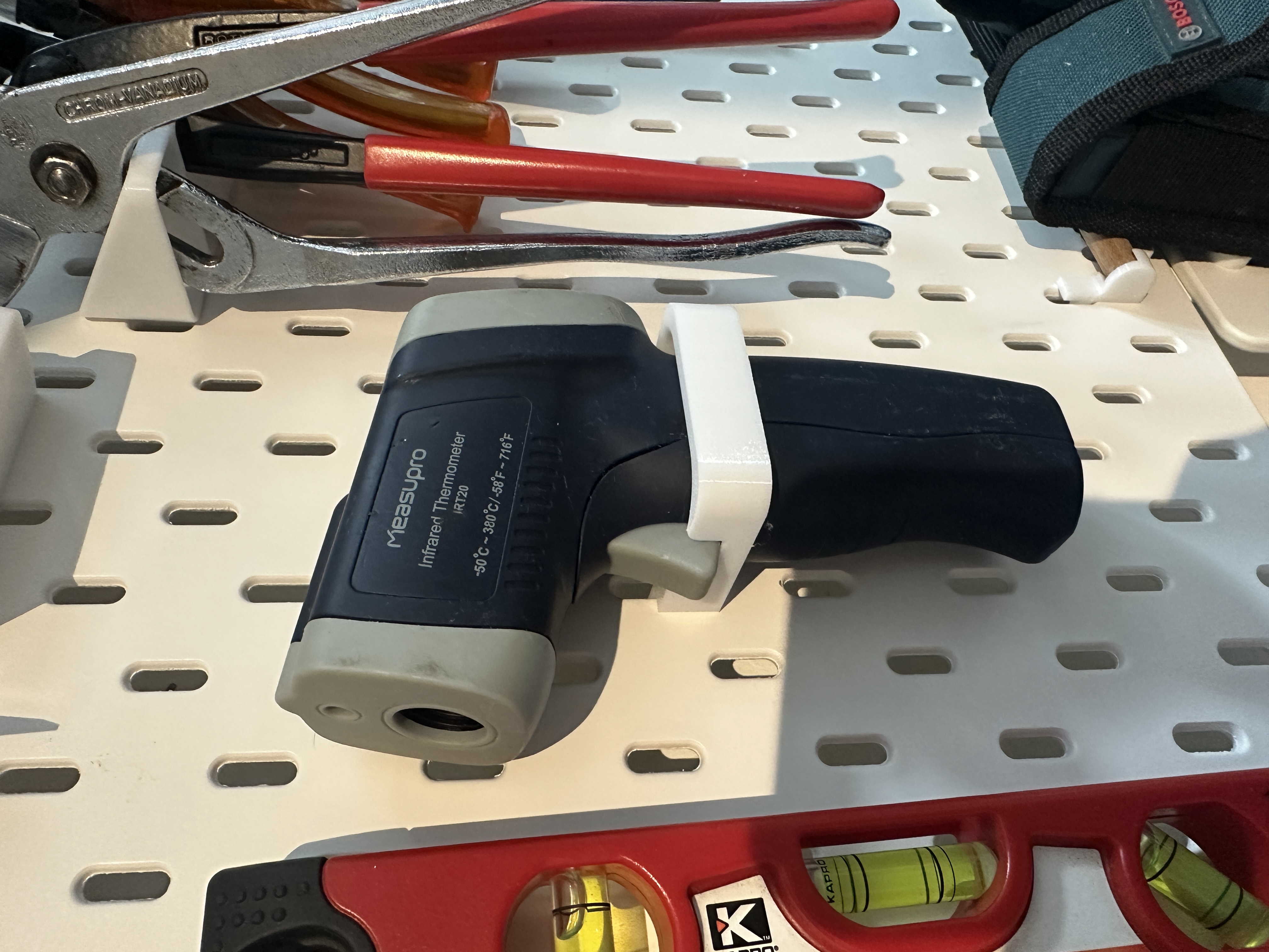 IKEA Skadis Holder for Infrared Thermometer