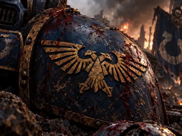 Warhammer 40K - Space Marine Wall Badge