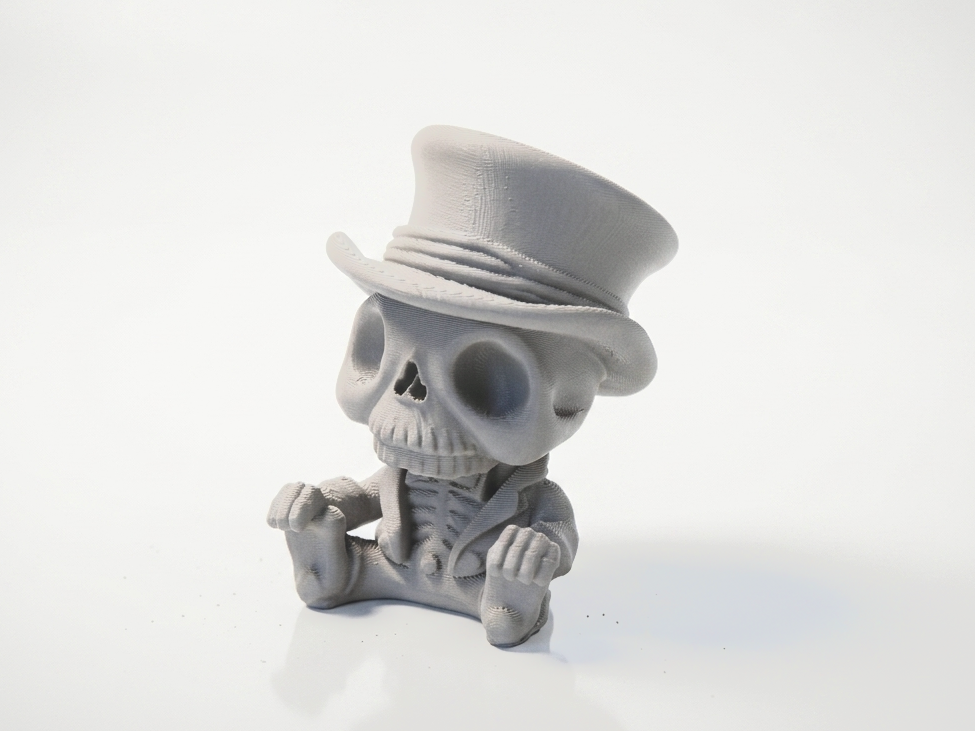 Mini Skeleton Sat Fantasy Figurine 3D Printable