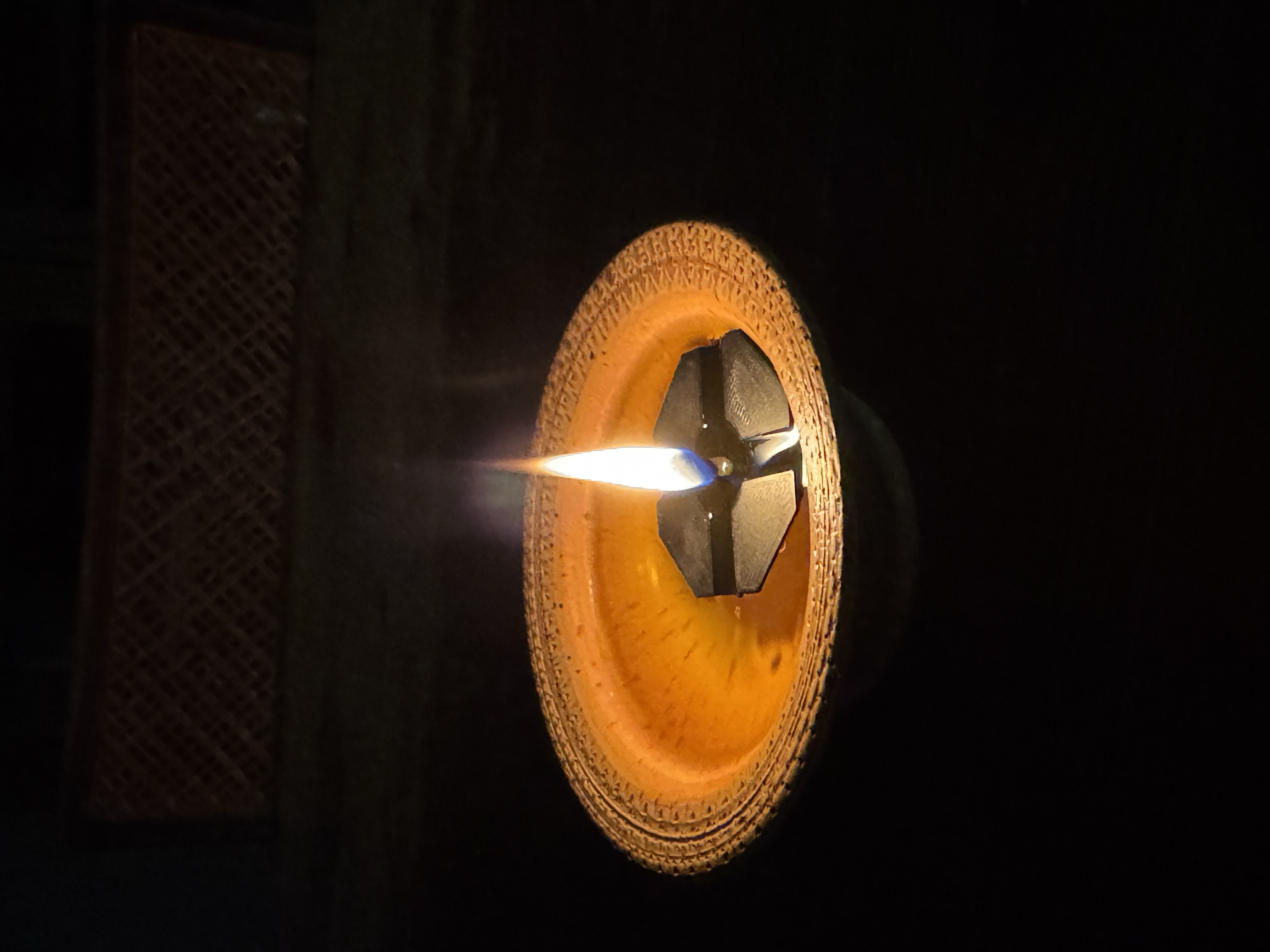 Swimming candle