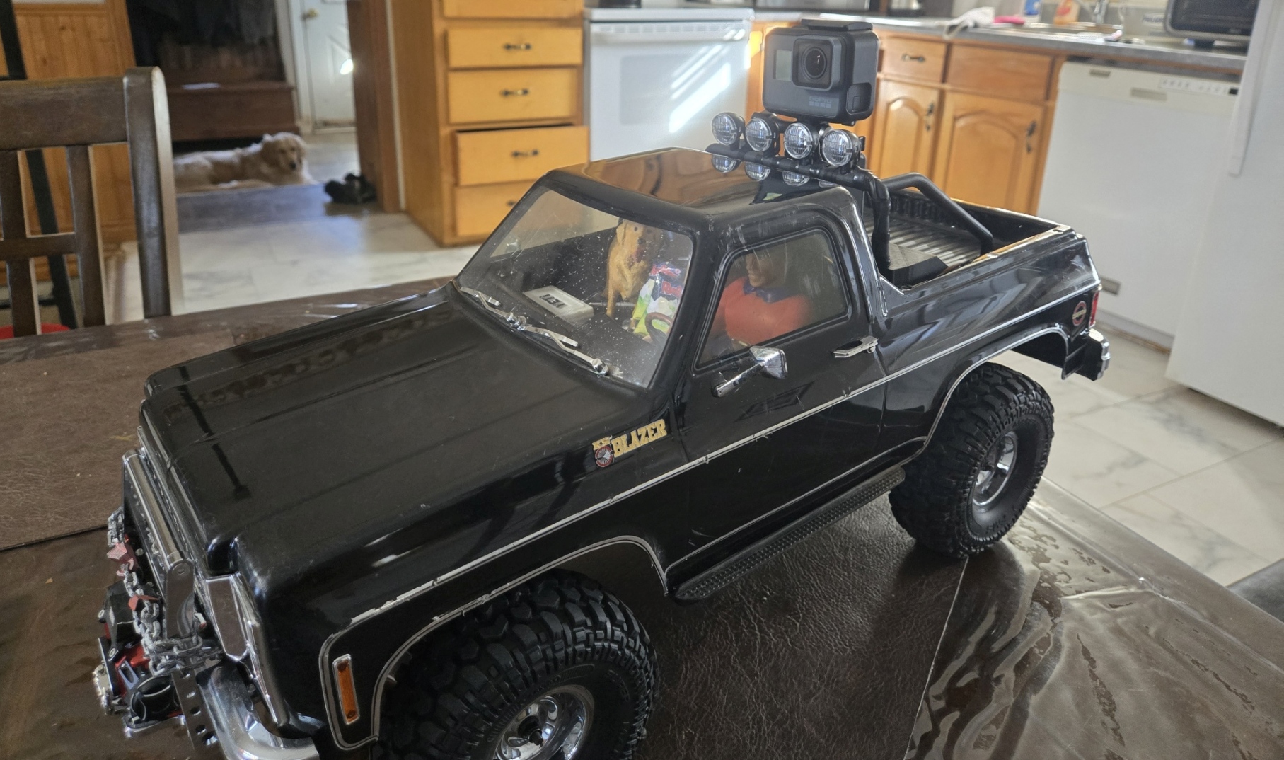 GoPro Mount for FCX10 K5 Blazer