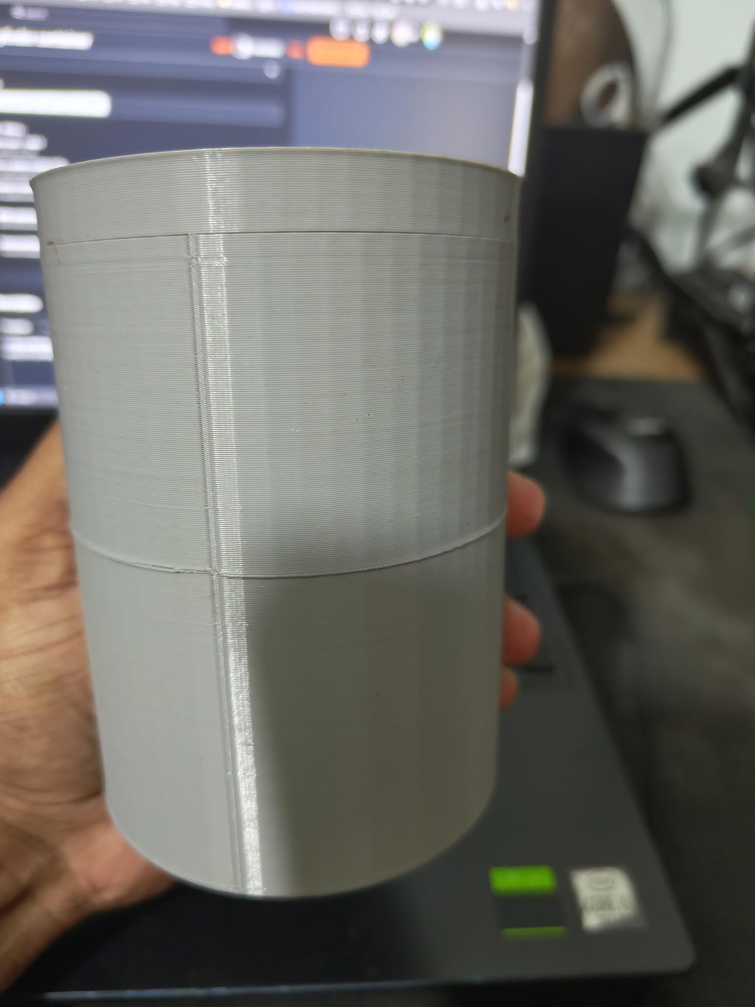 Snap-On Cylinder Storage Container