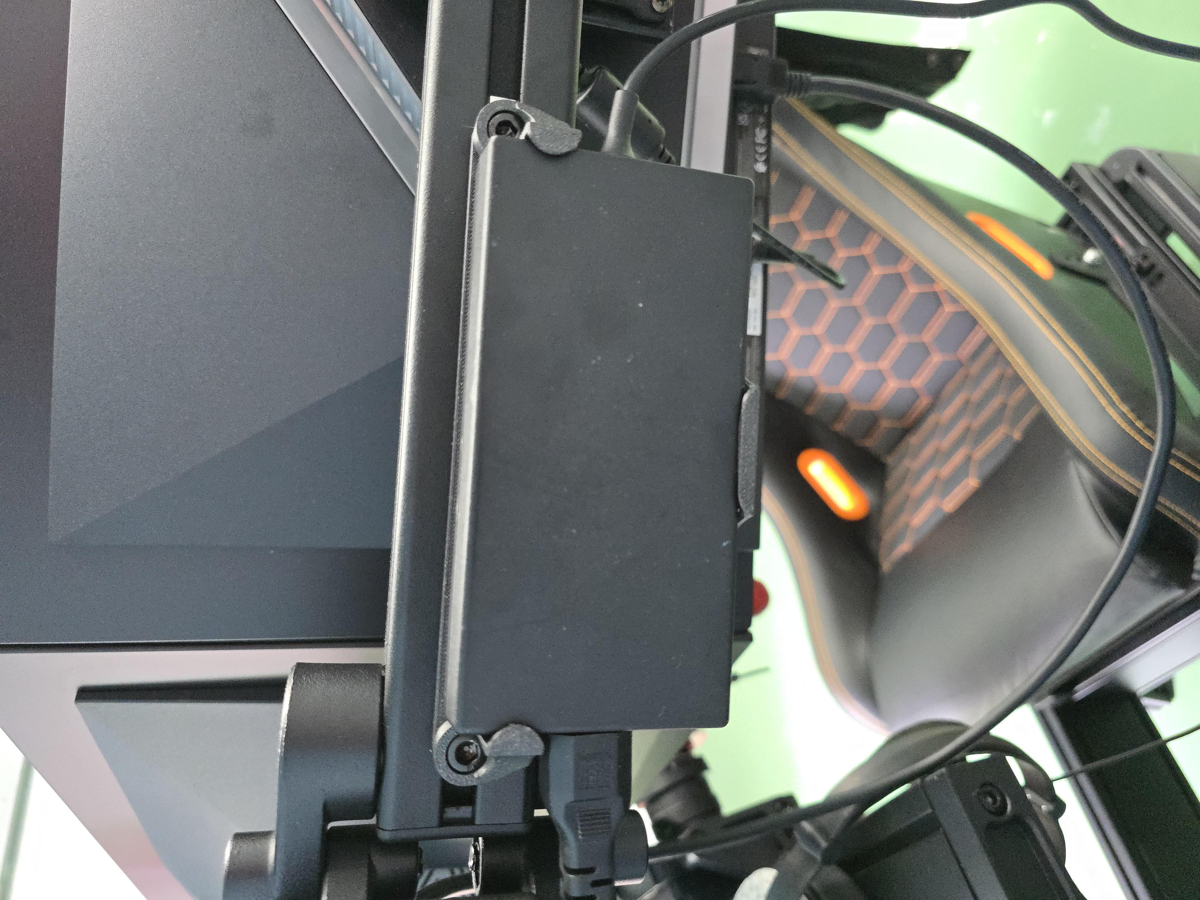 AOC 27" oled power supply mount 8020