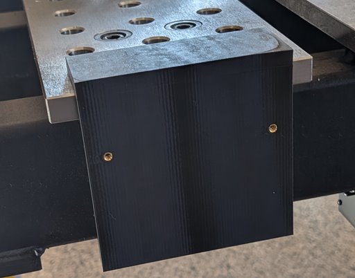 Accessory Mount for BuildPro Table - Large plate