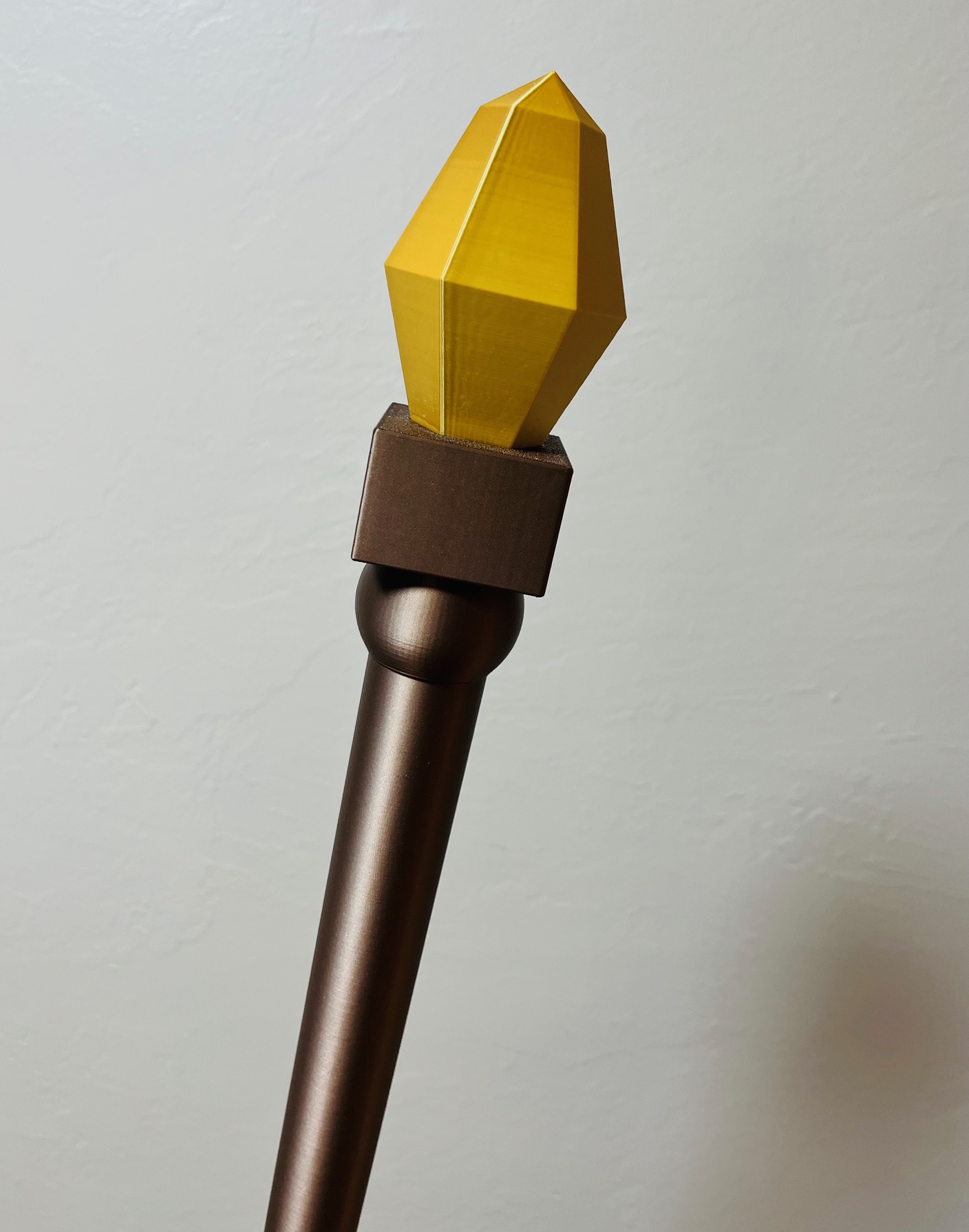 Sceptor with gem top
