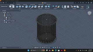 circular stationary holder