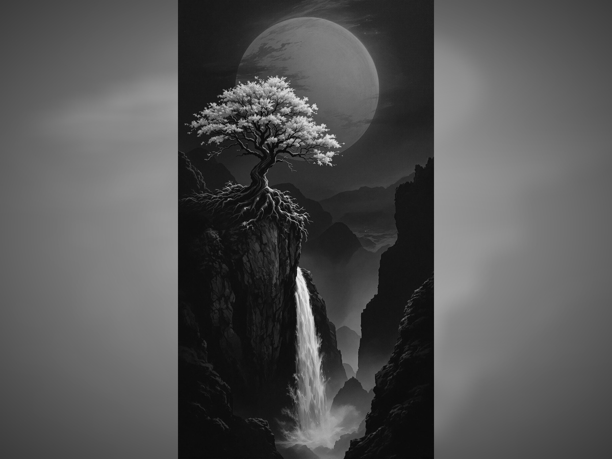 Waterfall Hueforge