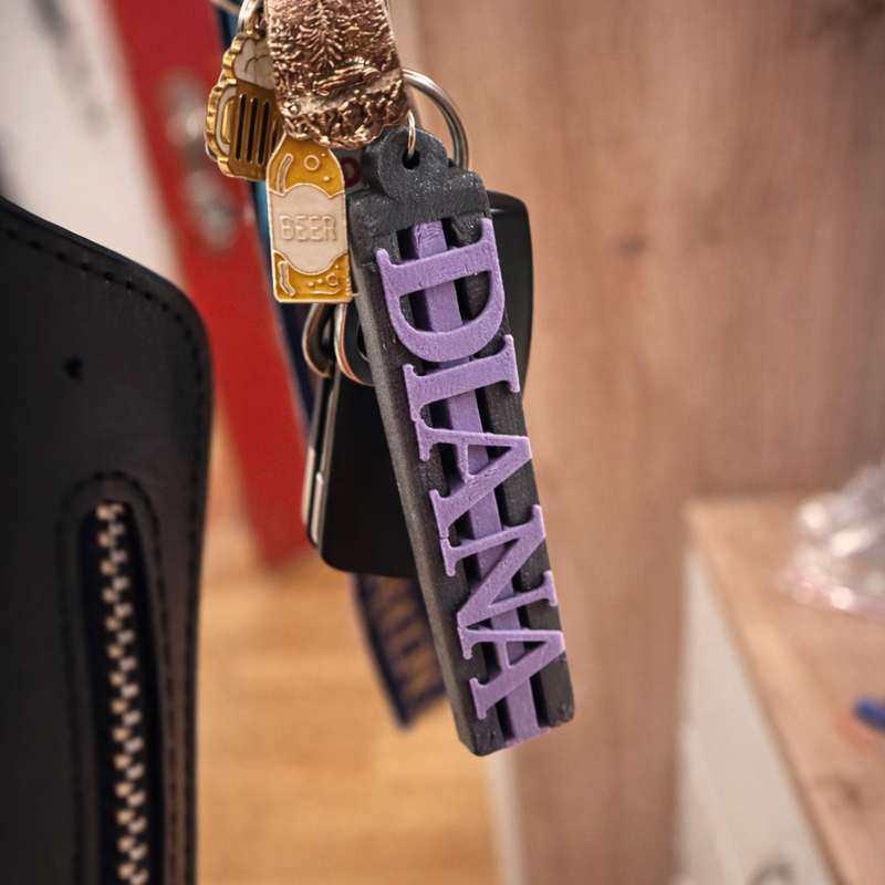 Modular Name Keychain – Fully Customizable Letter System | Easy & Fast ...