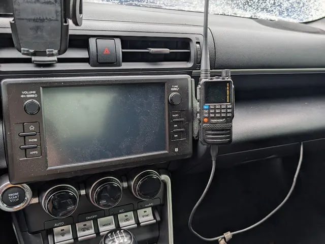 BRZ / GR86 Hard Mount [v2] for Walkie-Talkies + AiM Solo2 / Solo2DL