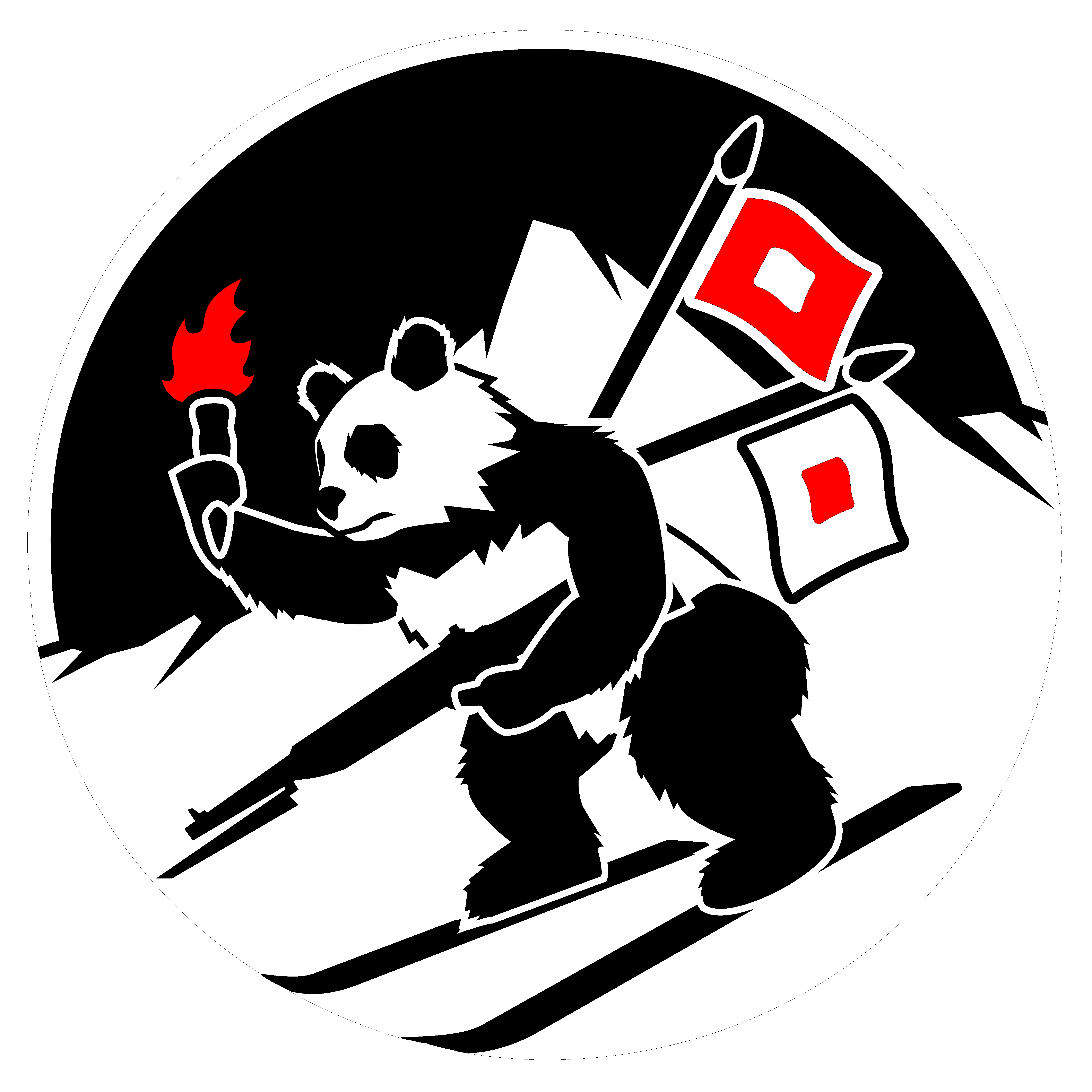 Army Signal Corps Panda - 10th Mountain Division