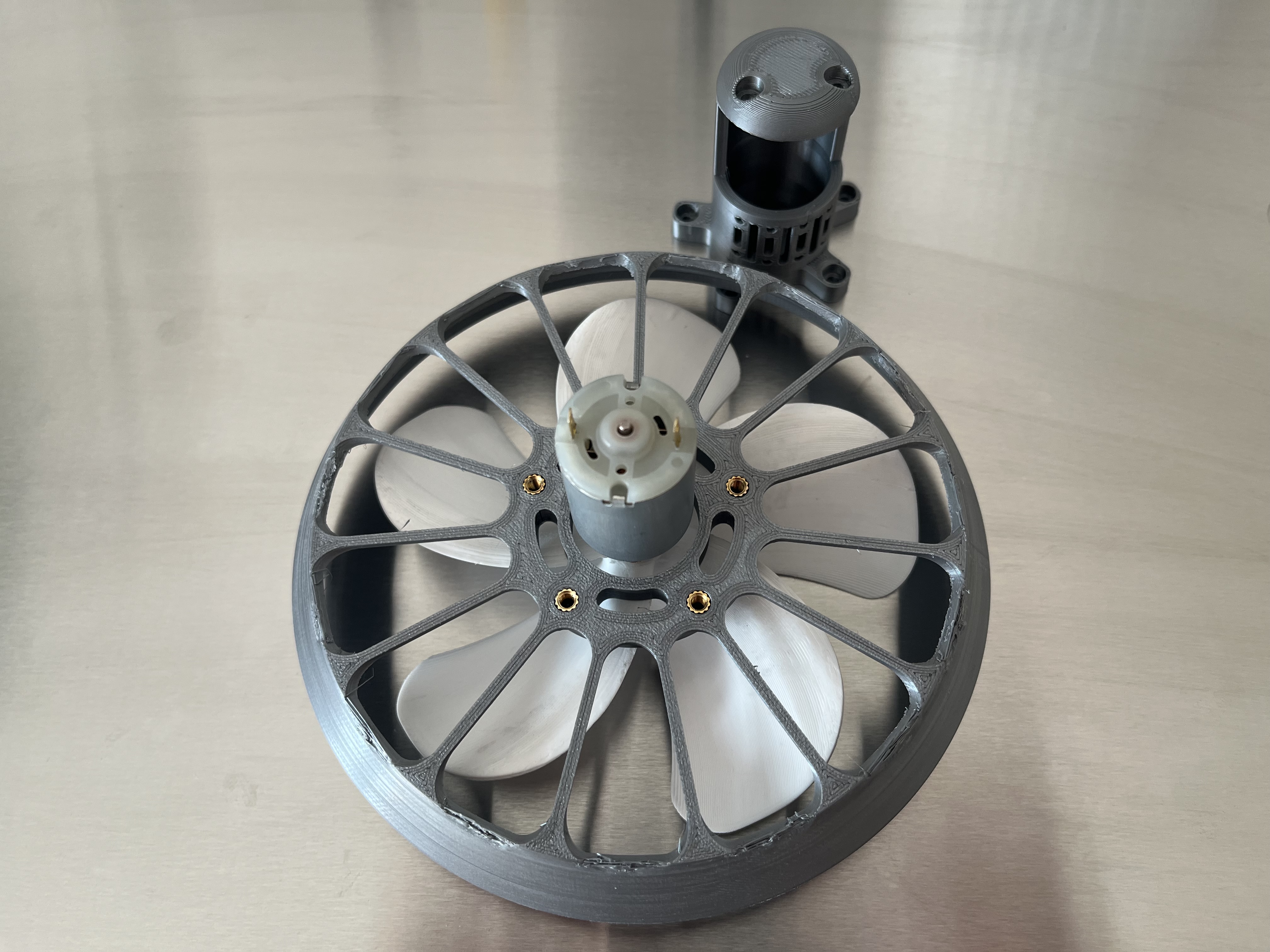 3D Printed Desktop Fan v1 — thumbnail 8
