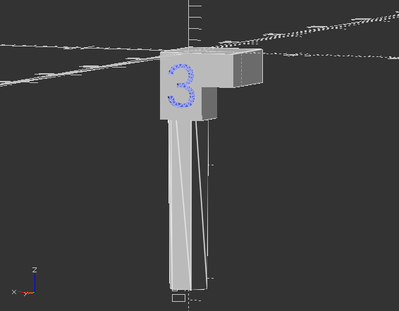 Miniatura 3 do modelo 3D Parametric honeycomb peg