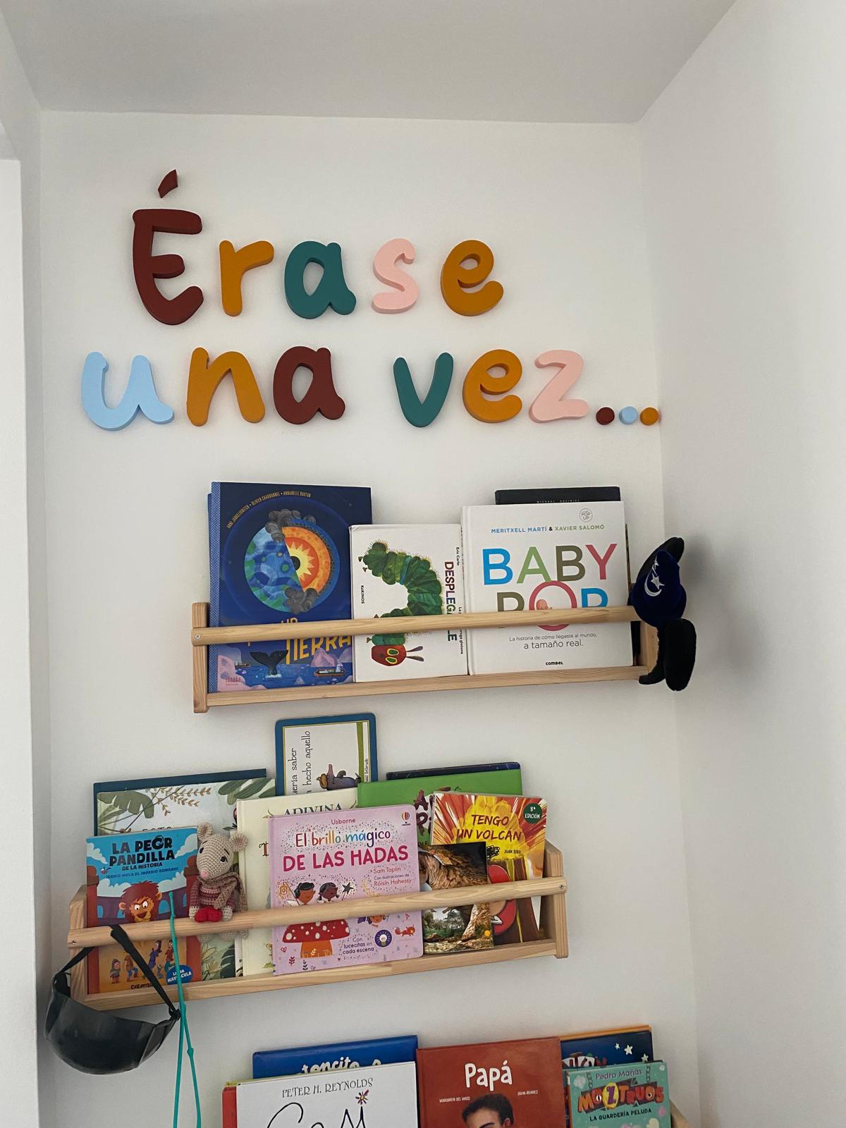 Letras rincon de lectura