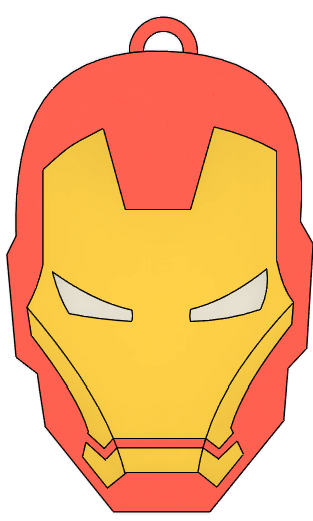 Keychain IronMan